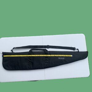 44in Tactical Performance Black Canvas Rifle Case Scoped Padded Gun RANGE BAG